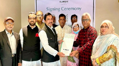 Ranks FC signs agreement with landowners for housing project in Chattogram
